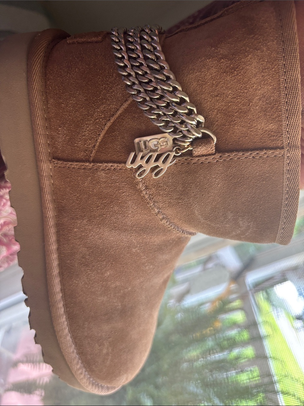 Ugg Classic Mini Chains boots size6 new - Picture 9 of 15